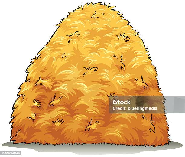 Haystack Cartoonish An Image Showing A Haystack Stock Illustration - Download Image Now ...