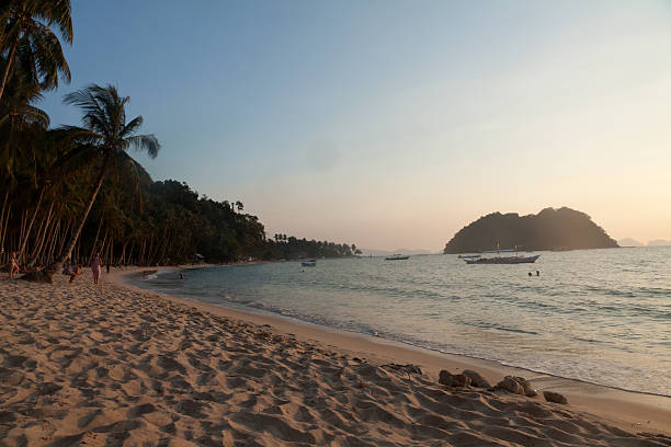 istock Real beach life on island of Palawan, Philippines 538045822