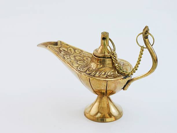 istock Charming Genie Aladdin's Lamp 538049122