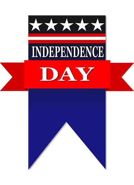 istock USA Independence Day Banner on white background 538050856