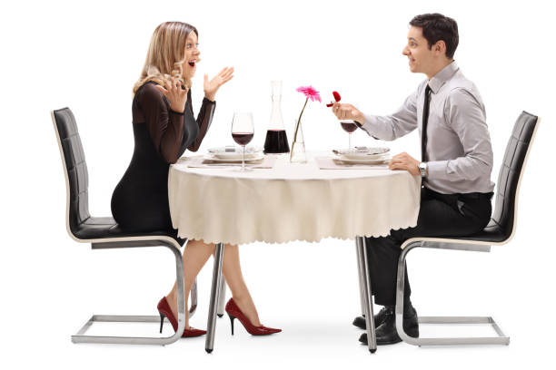 istock Excited man proposing to his girlfriend 538051302