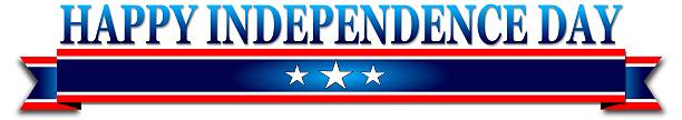 istock USA Independence Day Banner on white background 538051812