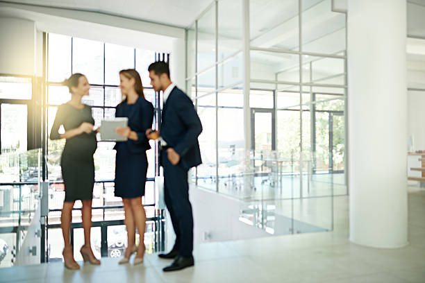 istock Talking business in the office 538052368