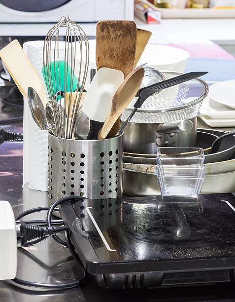 istock The collection of kitchen equipment 538056418