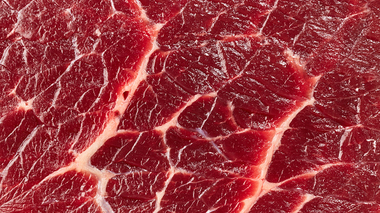 Beef steak close up