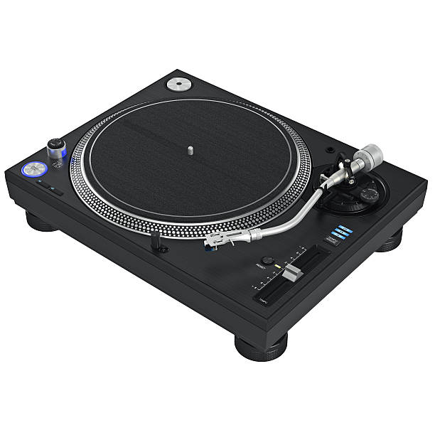 istock Turntable dj music mixer equipment 538059840