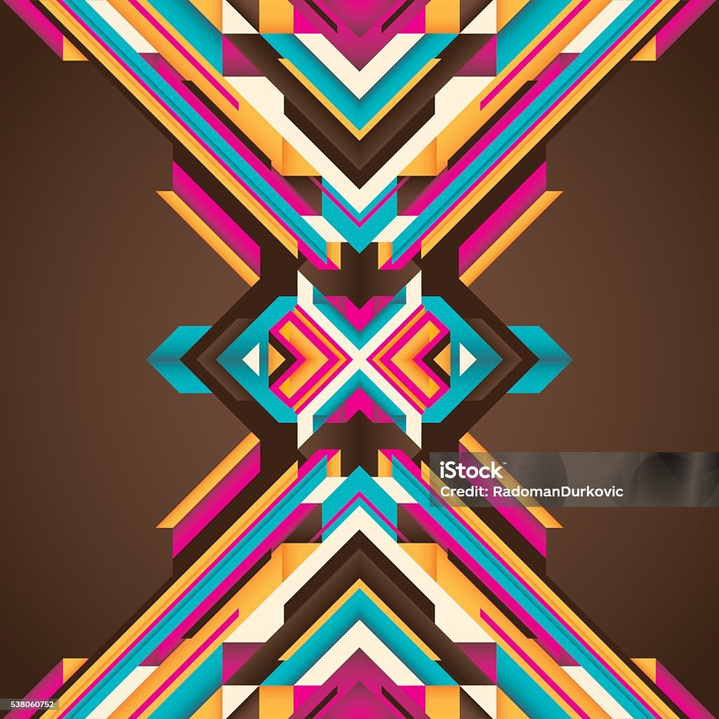 Abstract Object Vector Illustration With Abstract Objects Stock Illustration - Download Image ...