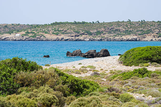 istock Stony beach on Crete island, Greece 538062656