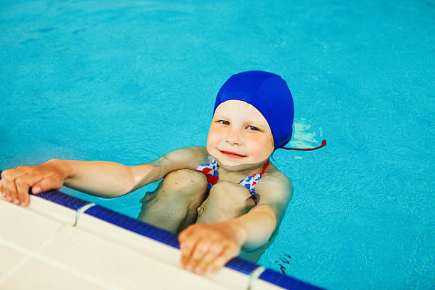 istock Children in the pool. 538064104