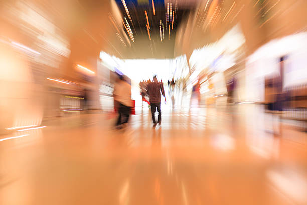 istock People in the lobby. motion blur 538064663