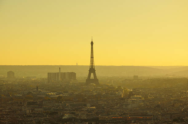 istock View of Paris from above in the twilight 538064755