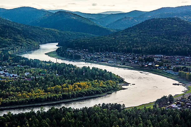 istock Irkut River near the village Shamanka 538064778