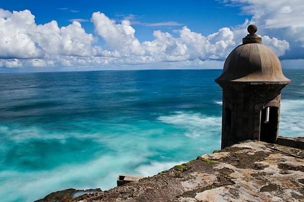 Castillo San Felipe del Morro "El Morro" in San Juan Puerto Rico stock photo