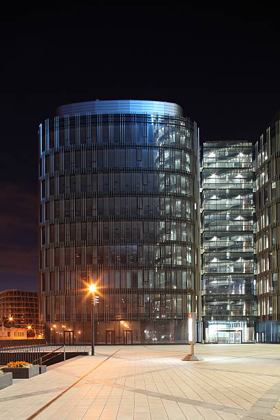 istock building with  glass at night 538065831