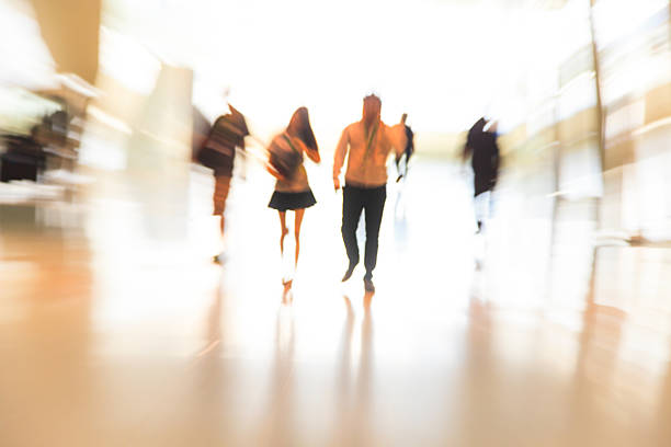 istock People rushing in the lobby 538069269