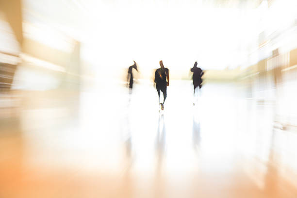 istock People rushing in the lobby 538069275