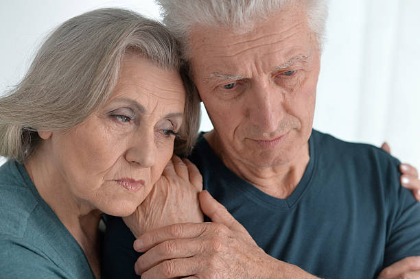 istock melancholy Senior couple 538070438
