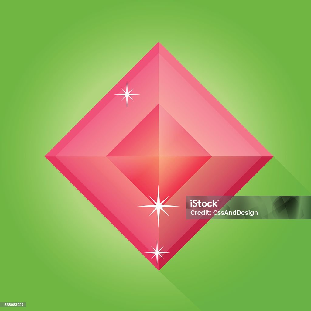 Vector Exotic Ruby Ruby Vector In Green Background Ruby Vector Red Precious Jewels Stock ...
