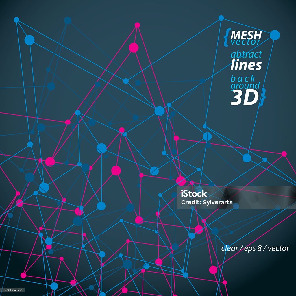 Mesh Smbol Clear Eps 8 Engineering Vector Illustration 3d Mesh Symbol Stock ...
