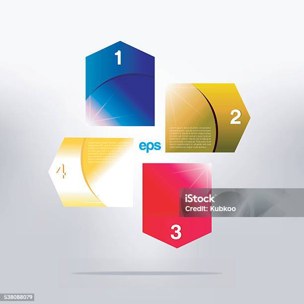 Schritt Diagramm Vektor Infografiken Stock Vektor Art und mehr Bilder von 2015 - 2015, Computergrafiken, Computersprache