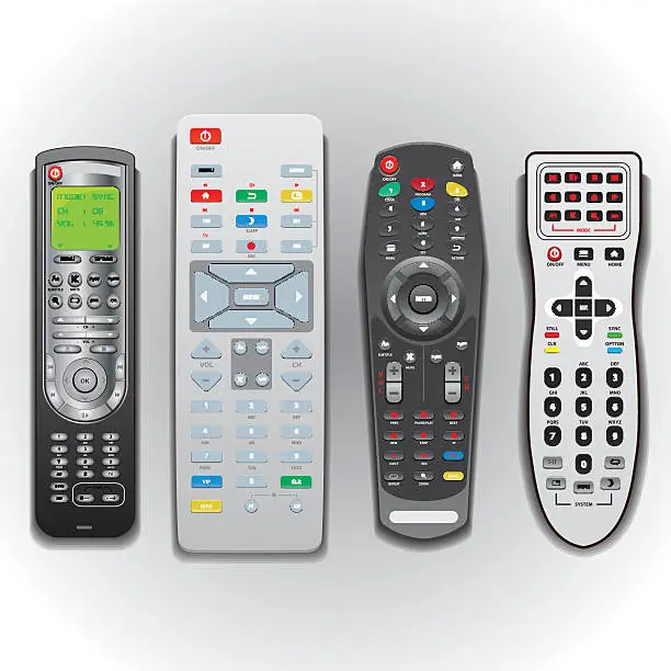Vector illustration of Remote Controller.