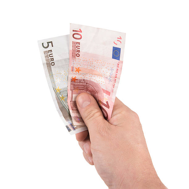istock Hand with Euro banknotes isolated 538101373