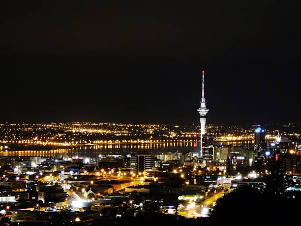 istock Night Over Auckland, New Zealand 538103171