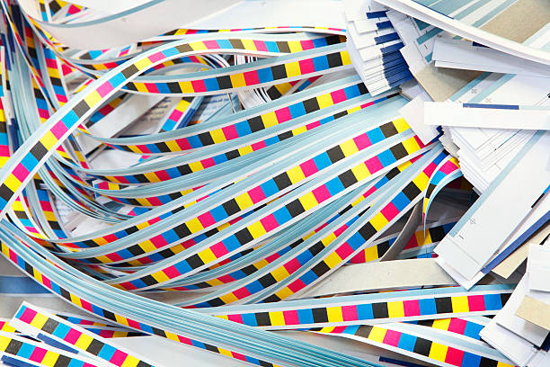 istock Paper waste in the printing plant 538122329