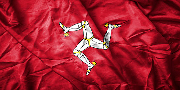 istock Isle of mann flag 538125265