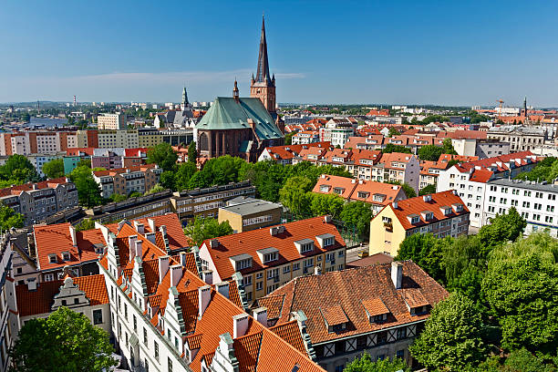 istock Szczecin Aerial View, Poland 538127659