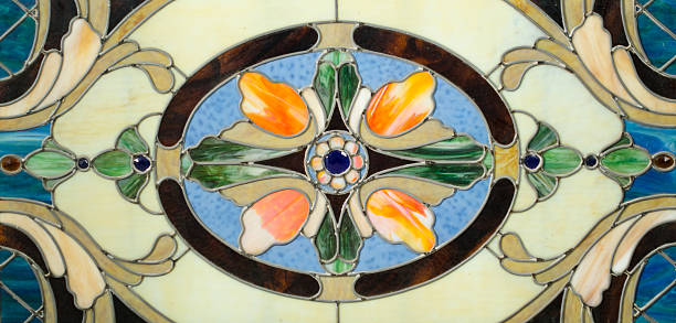 istock Victoria Stained Glass Window 538144719