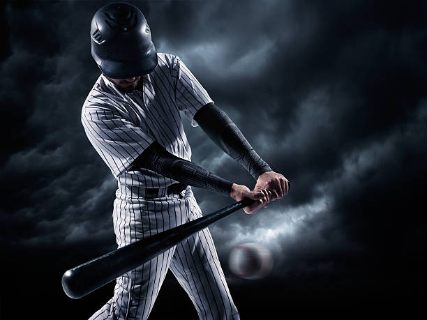 giocatore di baseball - baseball baseballs sport close up foto e immagini stock
