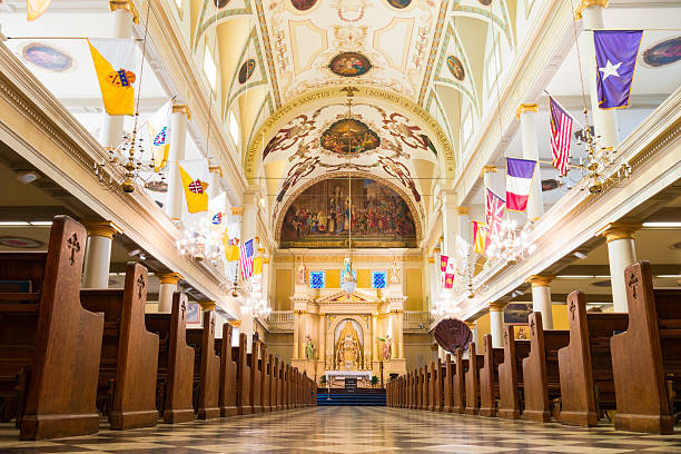 istock St. Louis Cathedral Interior, New Orleans, Louisiana 538146843