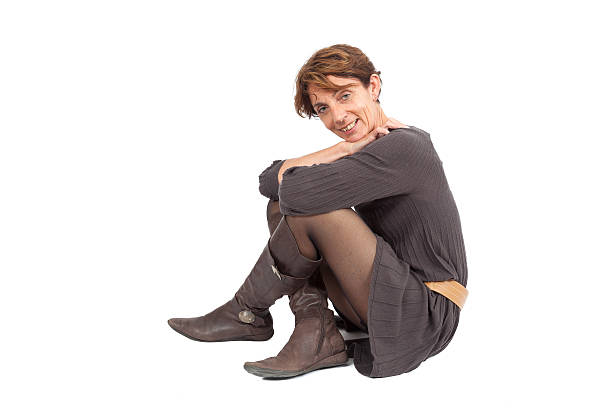 istock Beautiful woman doing different expressions in different sets of clothes: 538147443