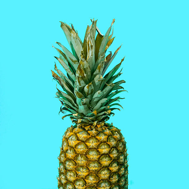 istock Pineapple background. Minimal style photo 538152866