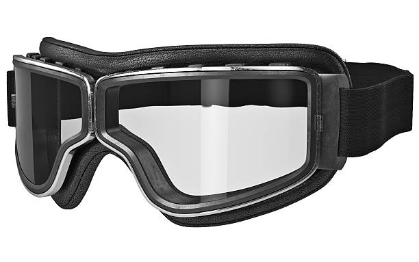 istock Black goggles in vintage style 538152988