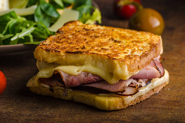 istock French cheese meat toast 538154546