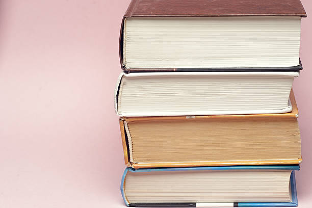 istock Vintage old books on light background 538158904