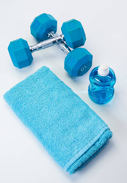 istock Blue Fitness Gear 538160297