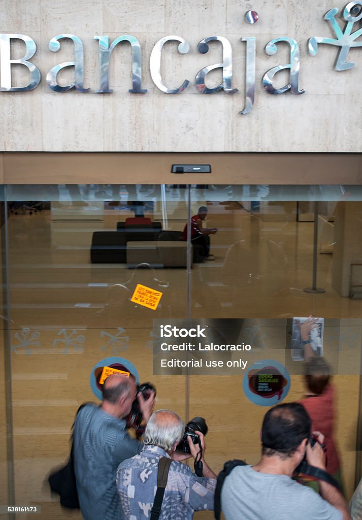 Bancaja-Bankia - Foto de stock de 2012 libre de derechos