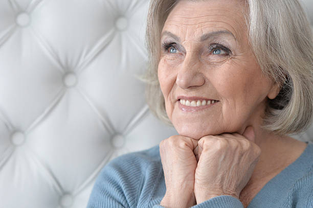 istock Senior woman portrait 538161478
