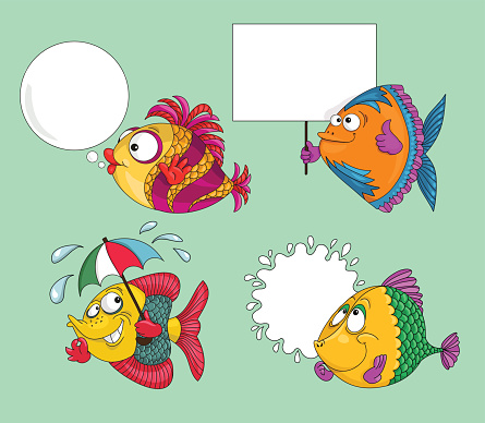 Fish Stock Illustration - Download Image Now - Absence, Advice, Animal ...
