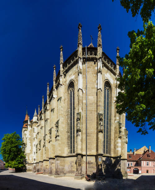 istock Black Church in Brasov, Romania 538163259