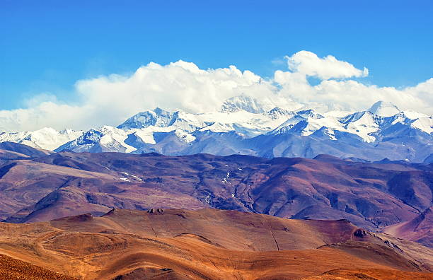 istock Tibetan plateau scene-Overlook Everest(Mt. Qomolangma) 538166243