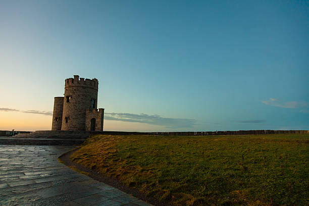 istock Cliffs of Moher - O Briens Tower in Clare Ireland. 538166723