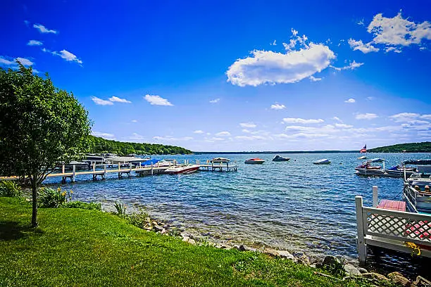 Photo of Lake Geneva in Wisconsin