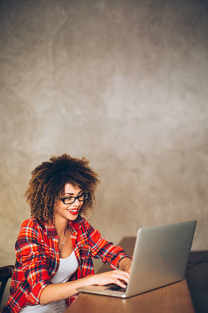istock Woman working at laptop 538173124