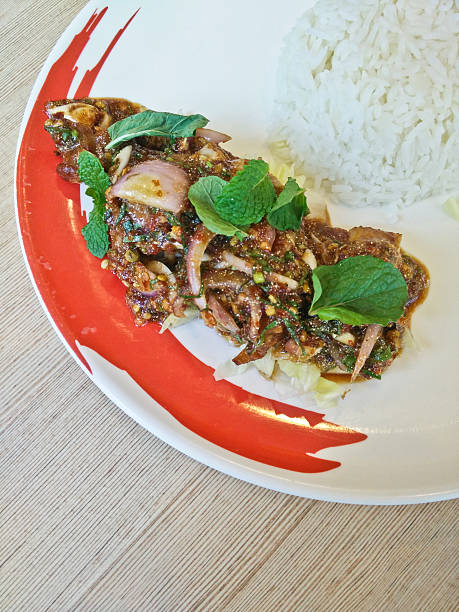 istock Khao Yam spicy chicken 538176429