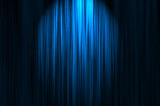 Photo of Blue Curtain