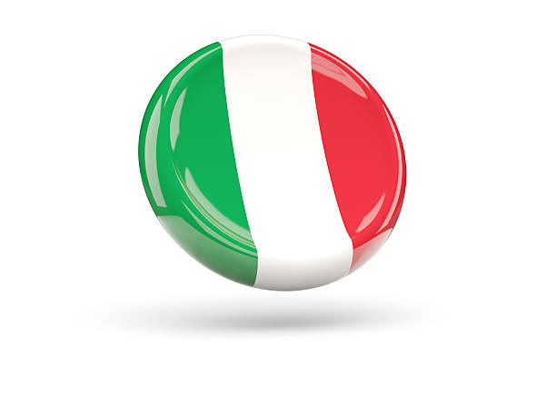 istock Flag of italy. Round icon 538178936